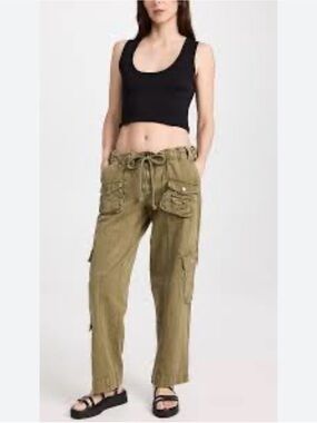 Free People Tahiti Pull-On Cargo Pants